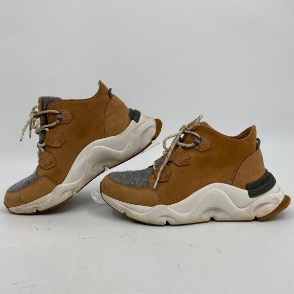 Sorel Brown Gray Kinetic Sneakers | Size 8 - Picture 9 of 9